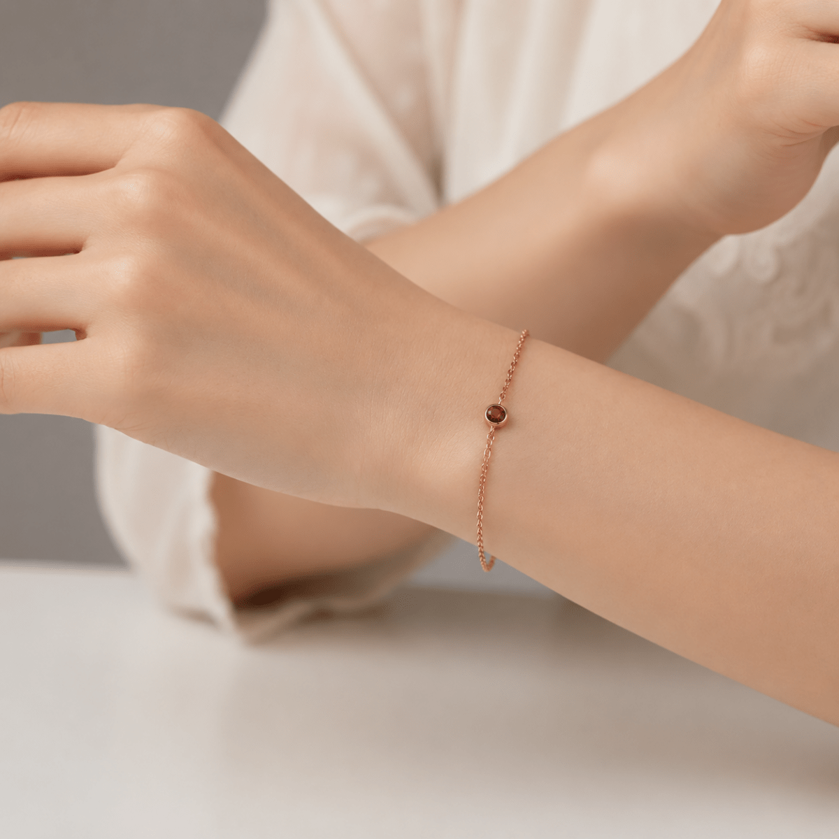 January's Birthstone Bracelet Melora - SOVATS