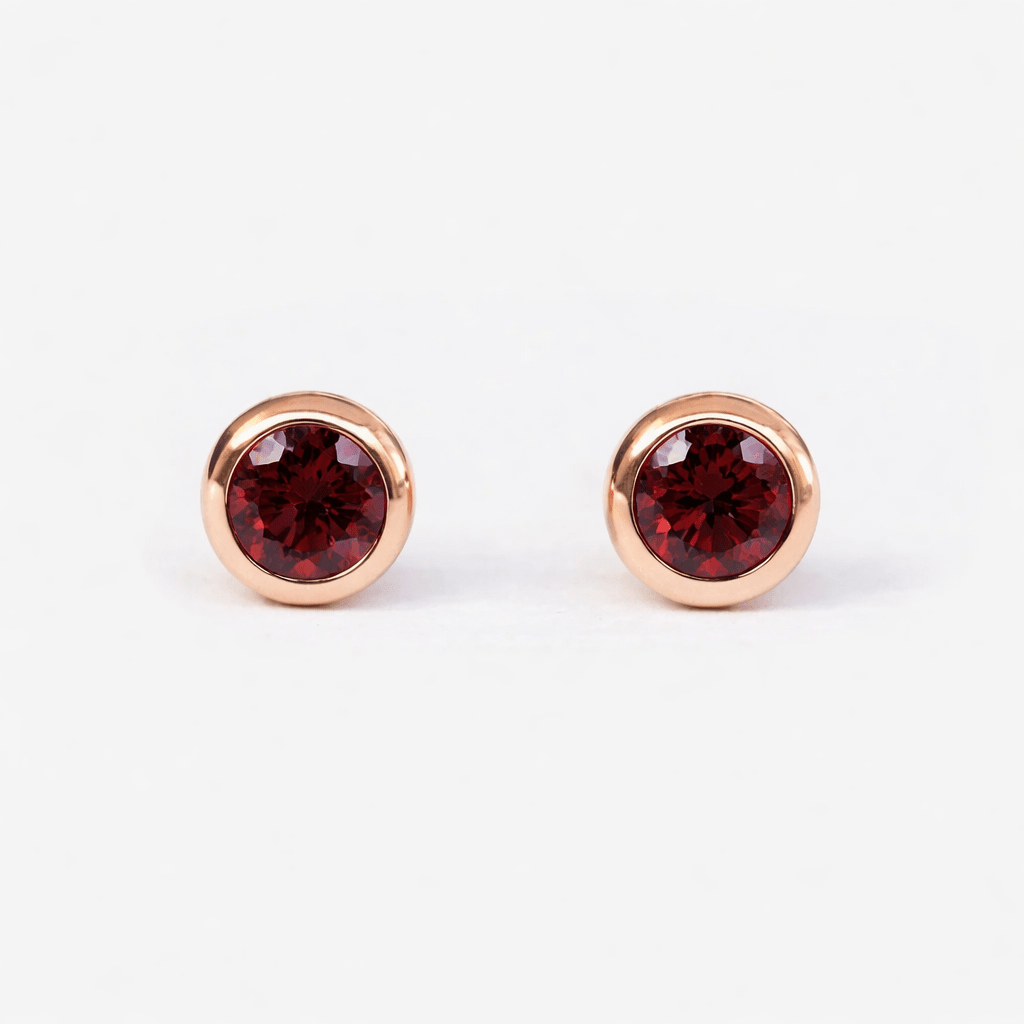 January's Birthstone Earrings Edda - SOVATS