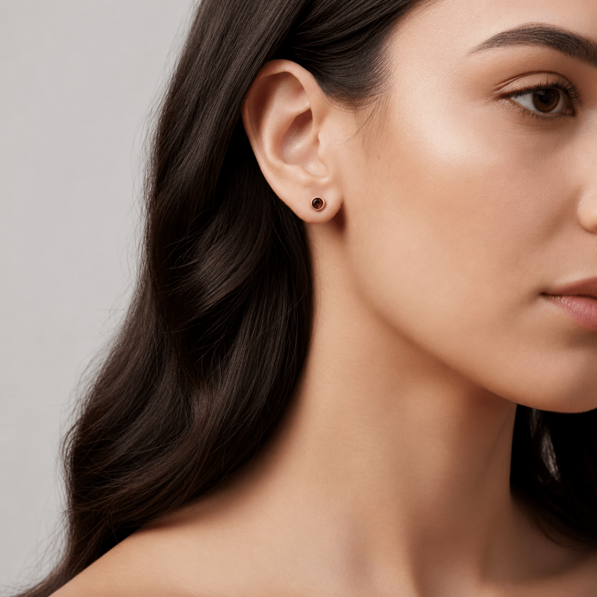 January's Birthstone Earrings Edda - SOVATS