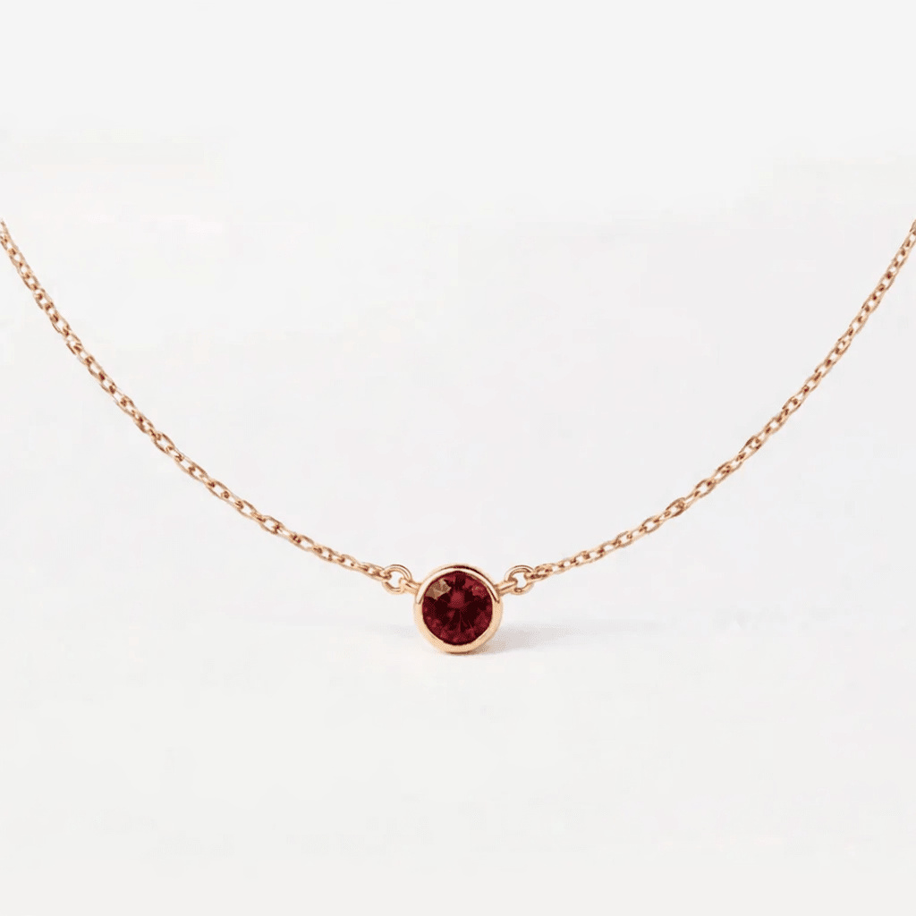 January's Birthstone Necklace Eldora - SOVATS