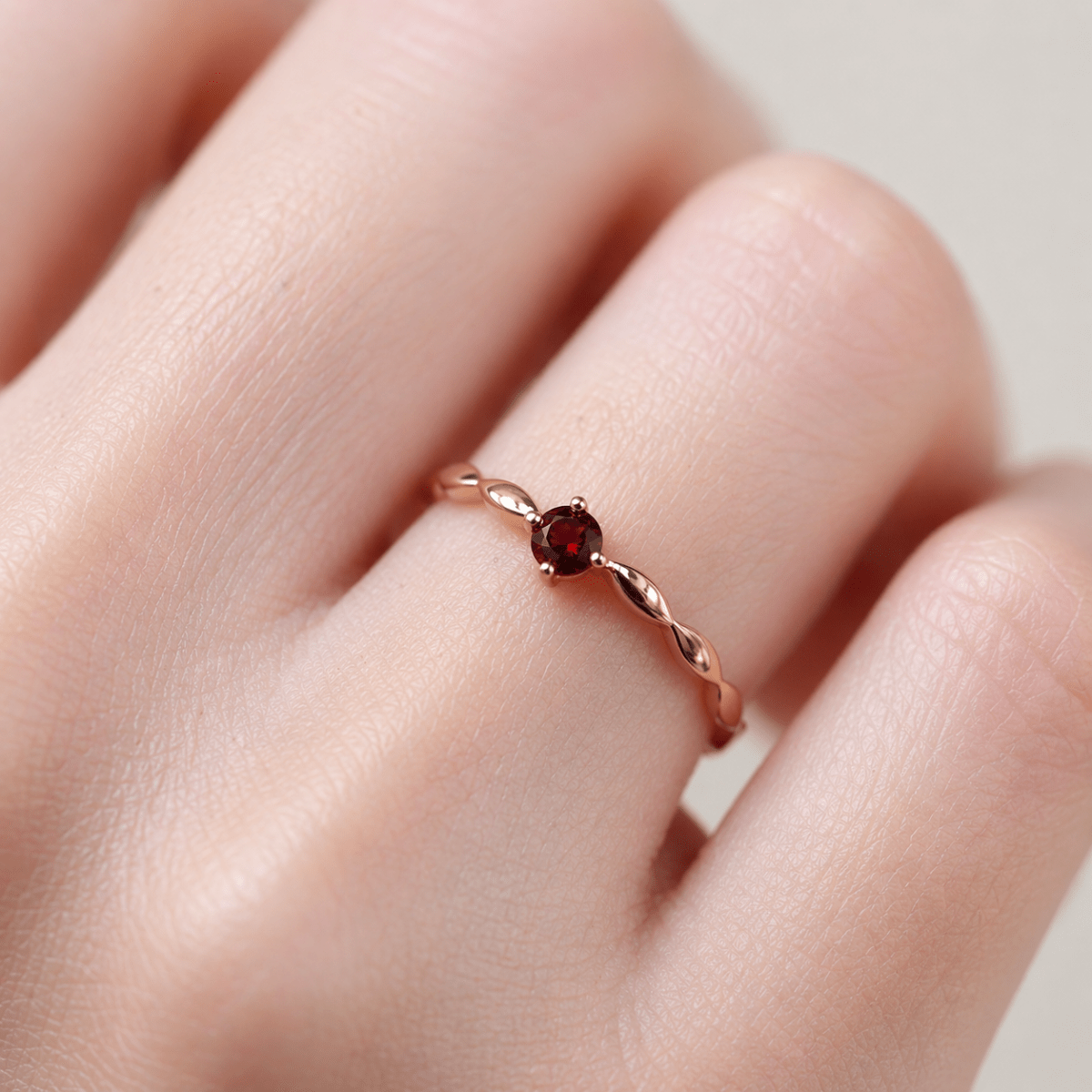 January's Birthstone Ring Amelia - SOVATS