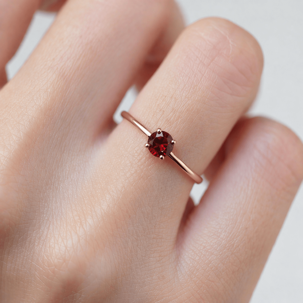 January's Birthstone Ring Asal - SOVATS