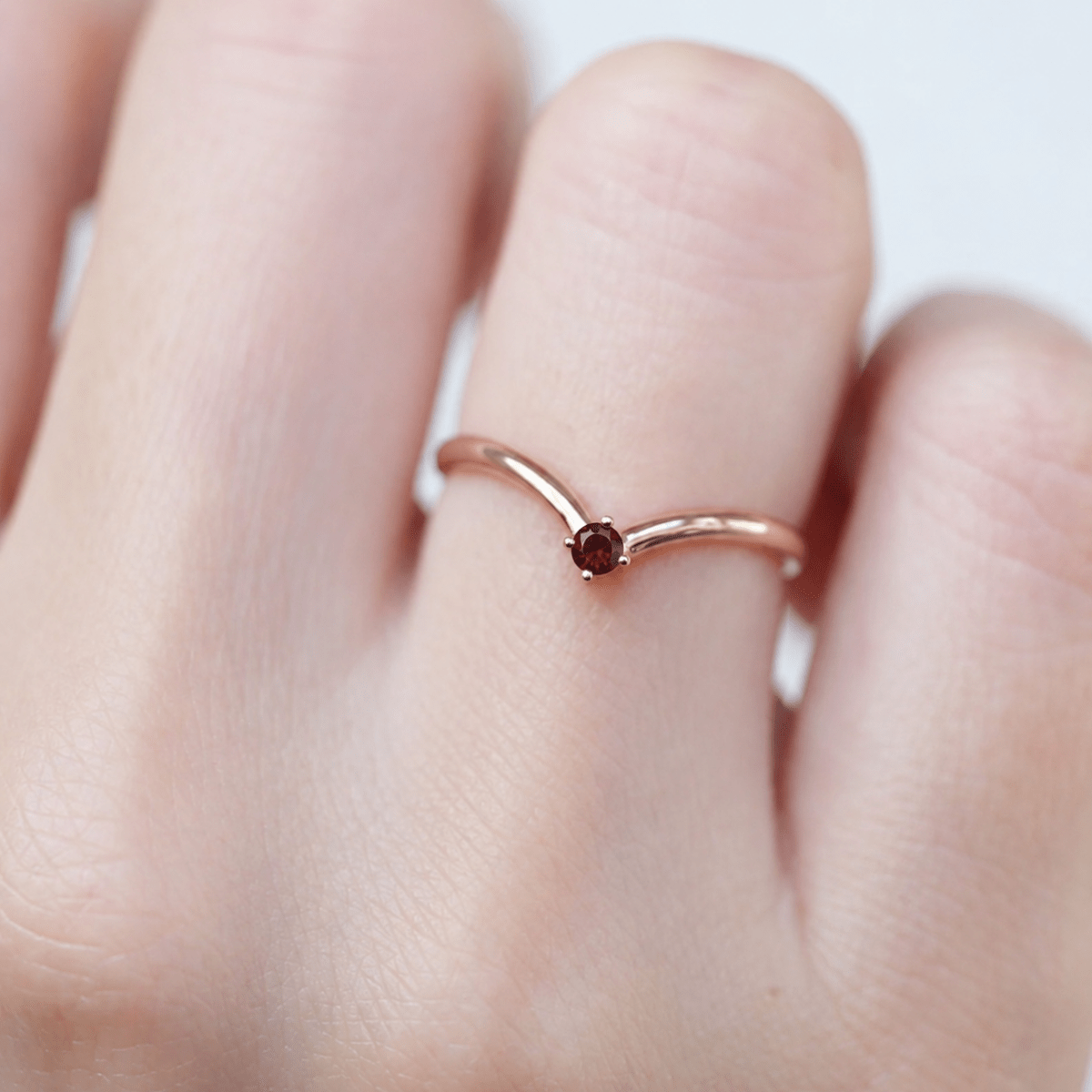 January's Birthstone Ring Beluna - SOVATS