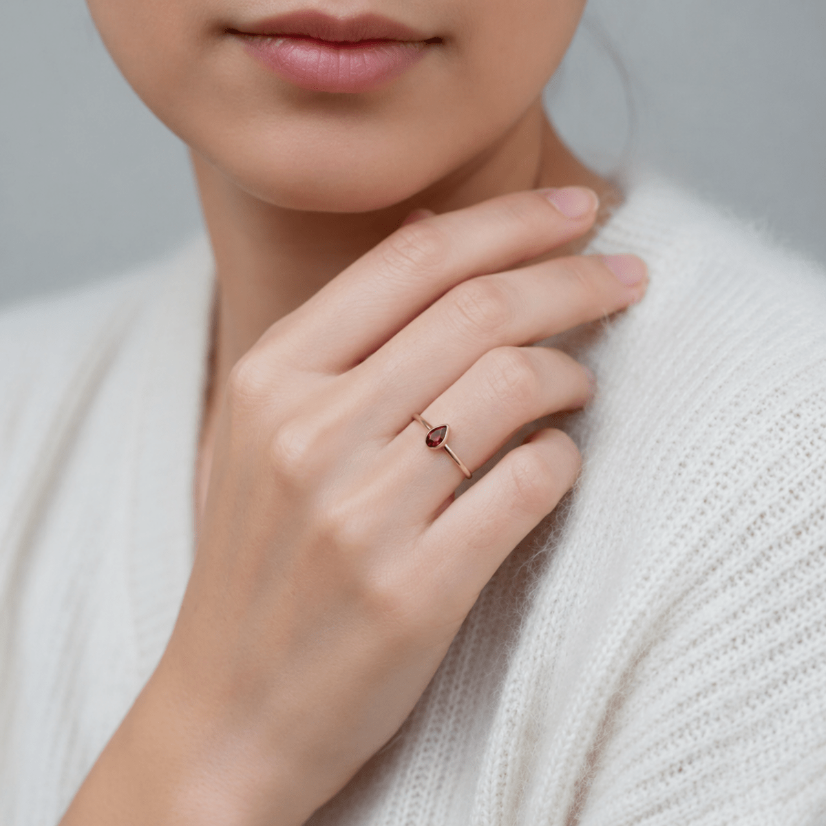 January's Birthstone Ring Bijou - SOVATS