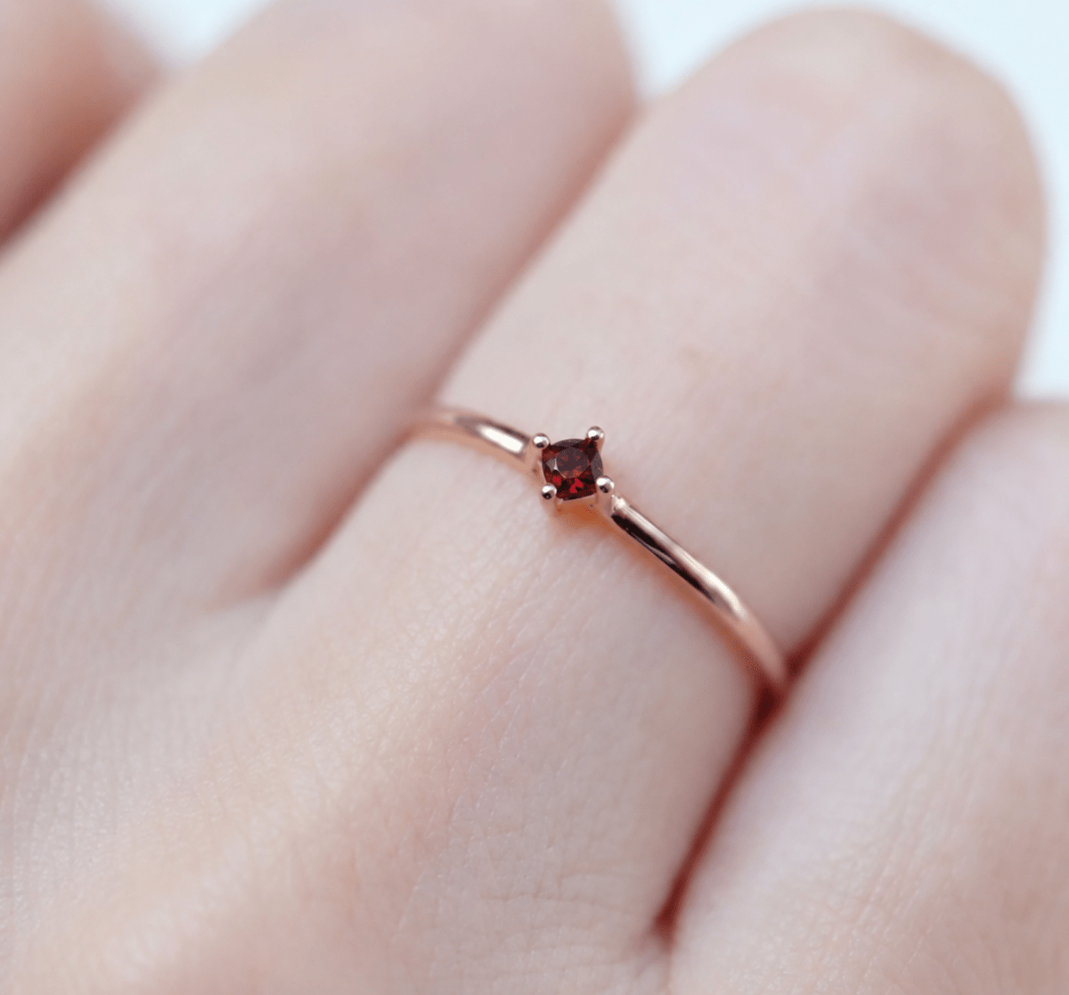 January's Birthstone Ring Leona - SOVATS