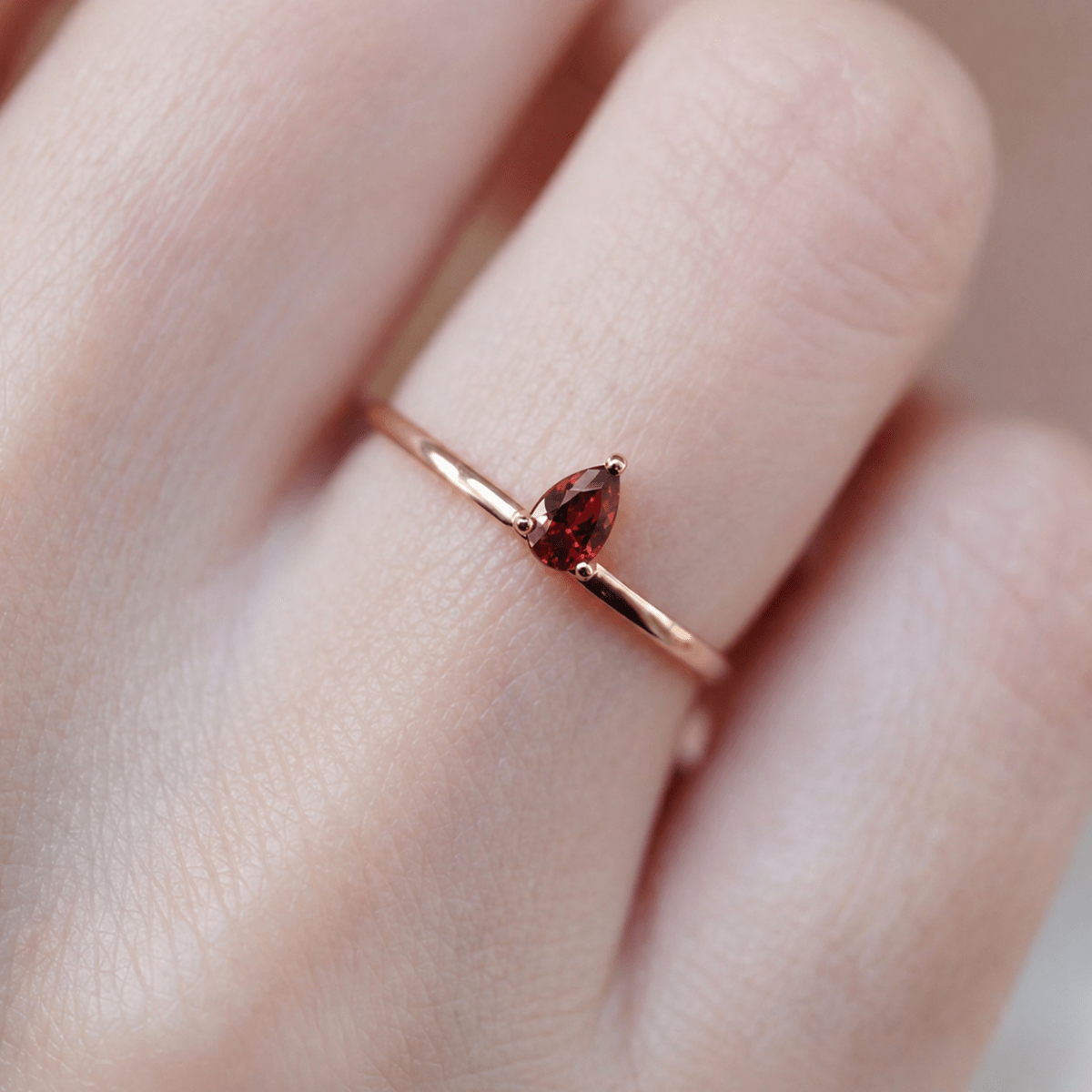 January's Birthstone Ring Nessa - SOVATS