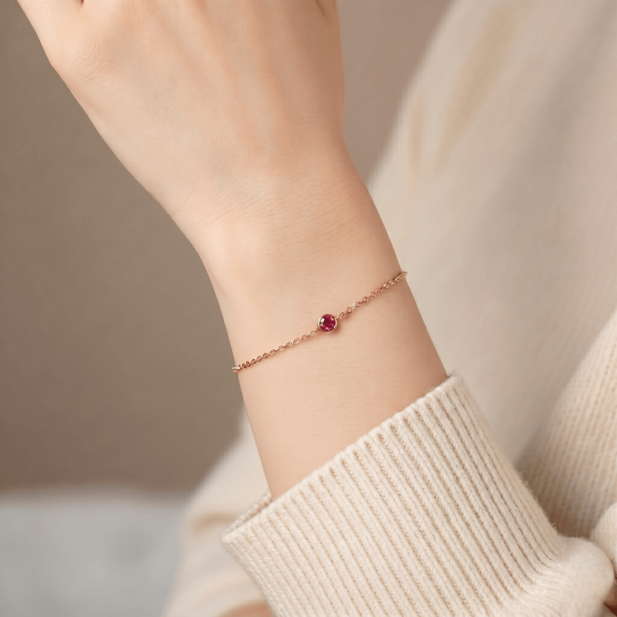 July's Birthstone Bracelet Melora - SOVATS