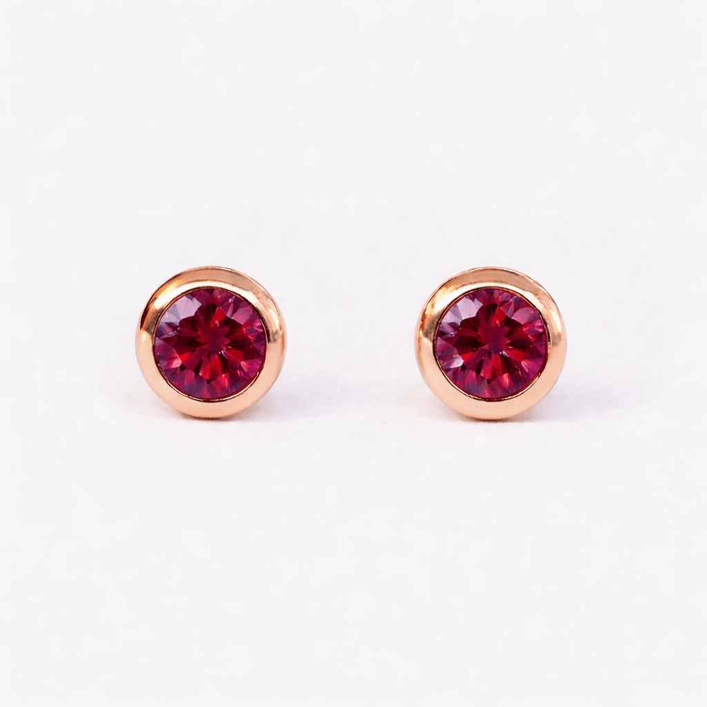 July's Birthstone Earrings Edda - SOVATS