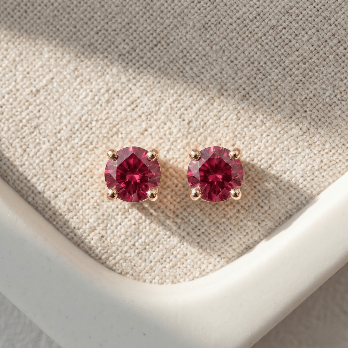 July's Birthstone Earrings Sanaz - SOVATS