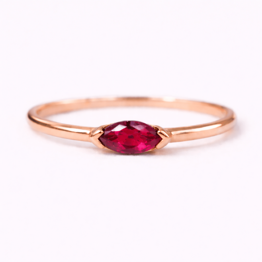 July's Birthstone Ring Cecilia - SOVATS