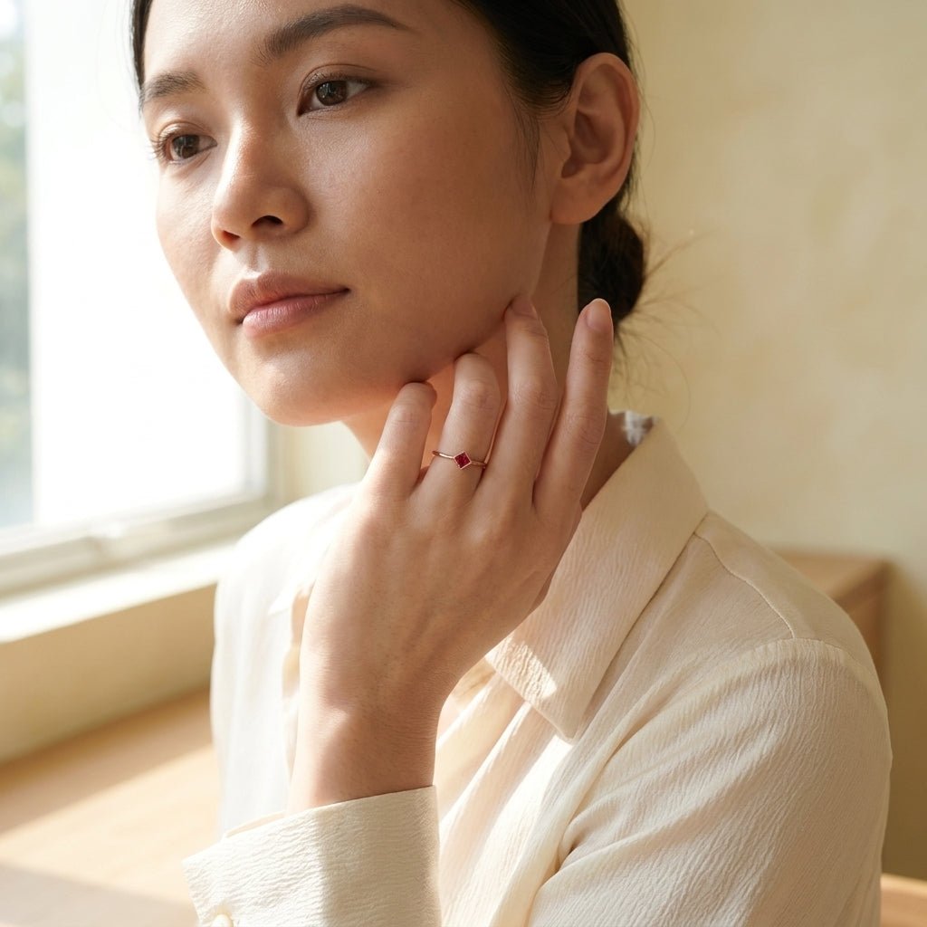 July's Birthstone Ring Gigi - SOVATS