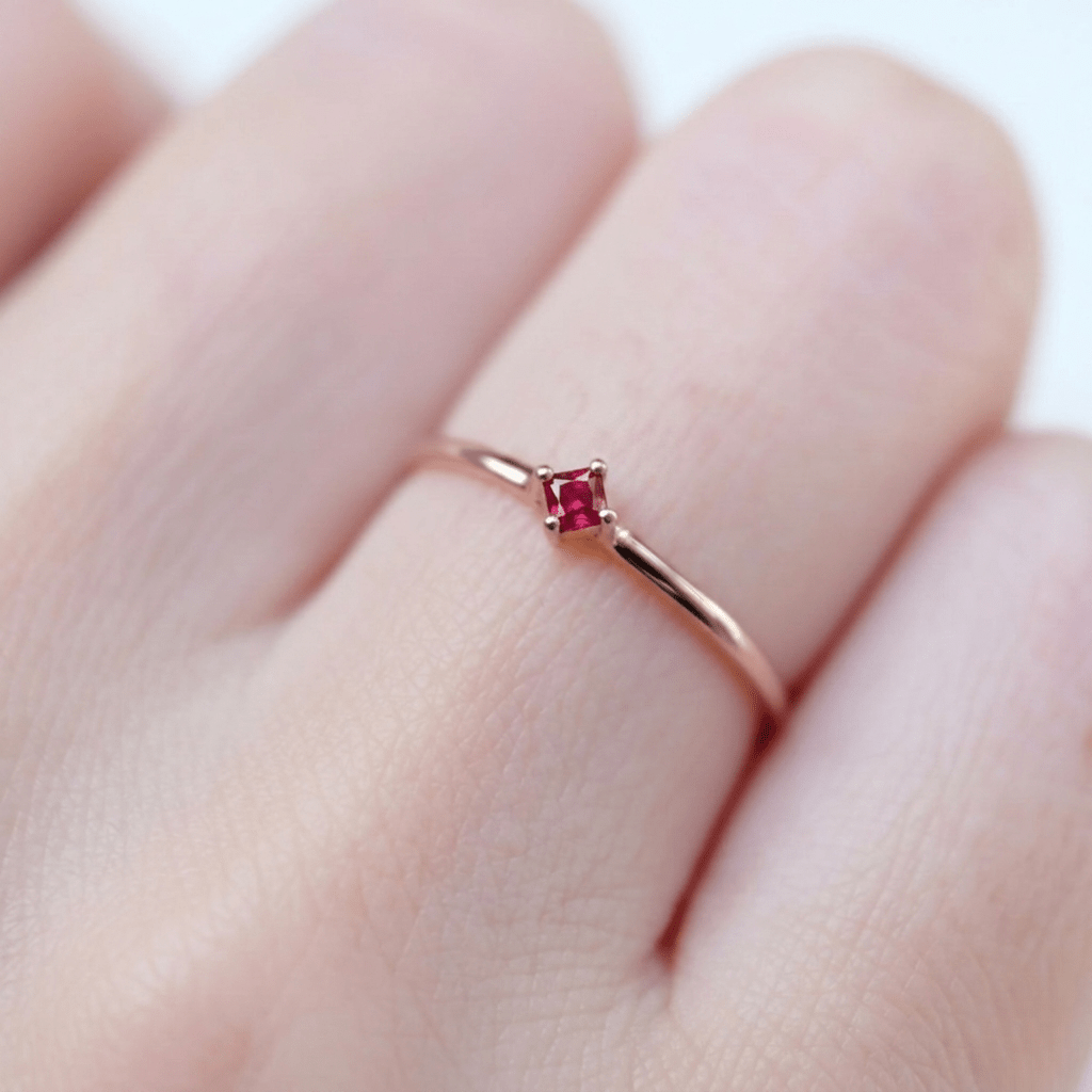 July's Birthstone Ring Leona - SOVATS