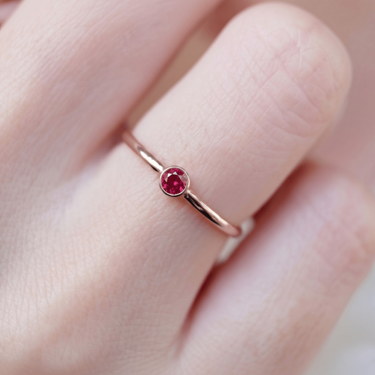 July's Birthstone Ring Moira - SOVATS
