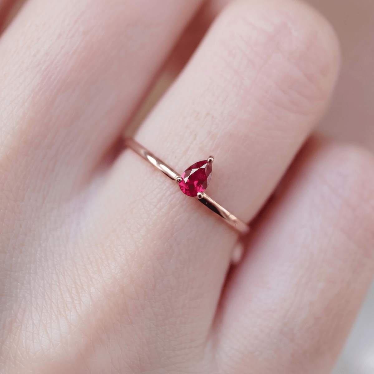 July's Birthstone Ring Nessa - SOVATS