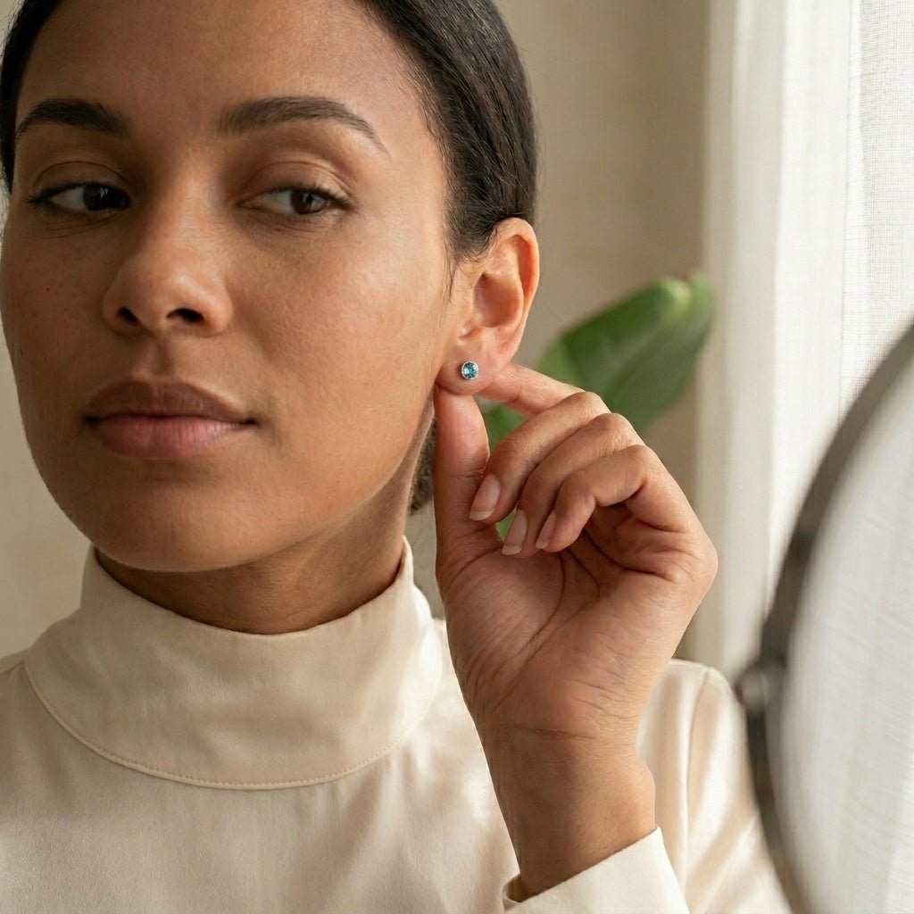 June's Birthstone Earrings Edda - SOVATS