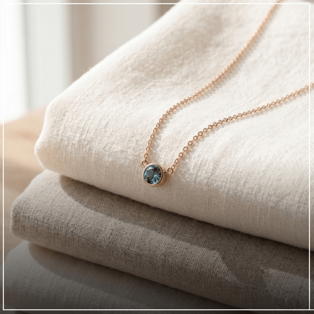 June's Birthstone Necklace Eldora - SOVATS