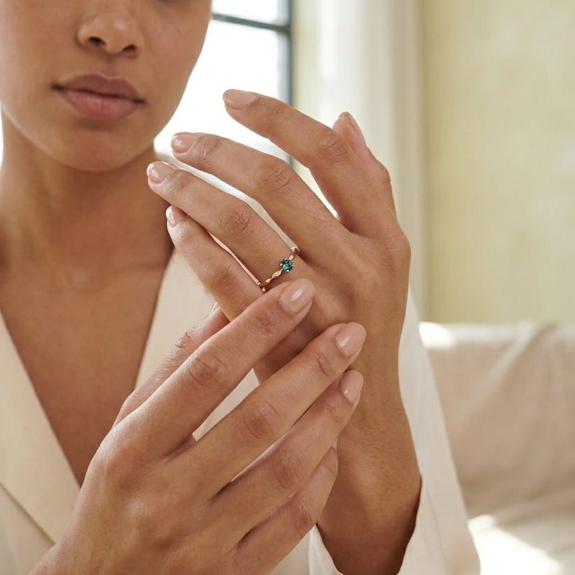 June's Birthstone Ring Amelia - SOVATS