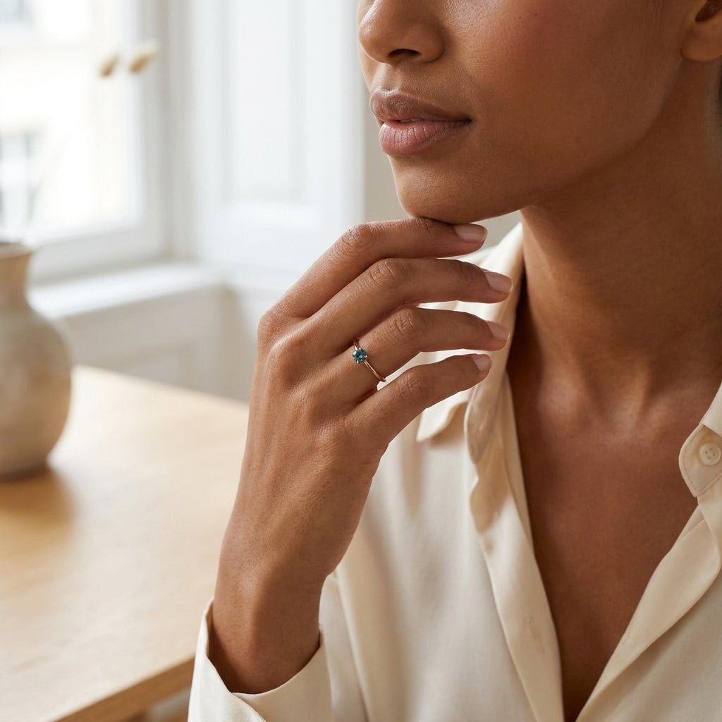 June's Birthstone Ring Asal - SOVATS
