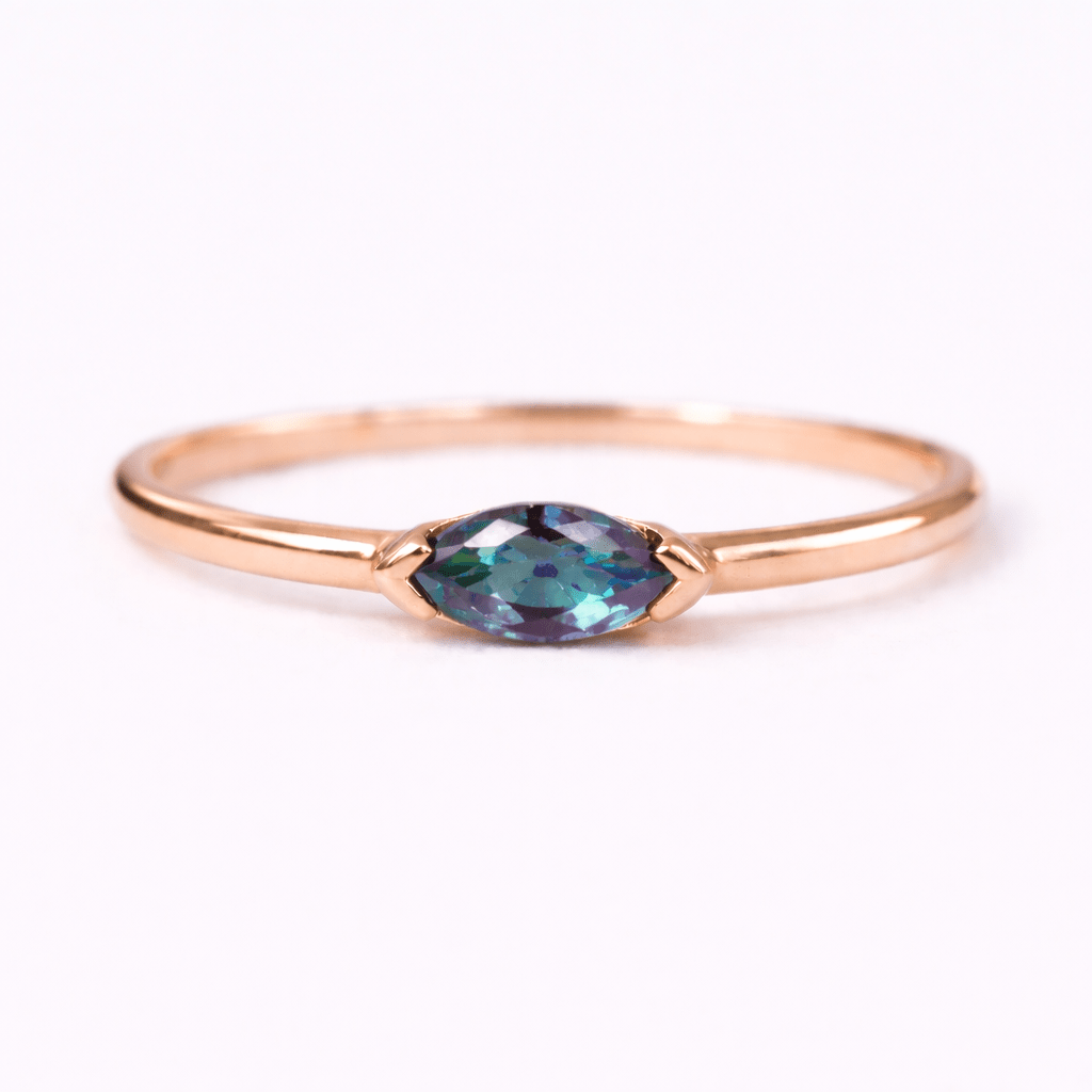 June's Birthstone Ring Cecilia - SOVATS