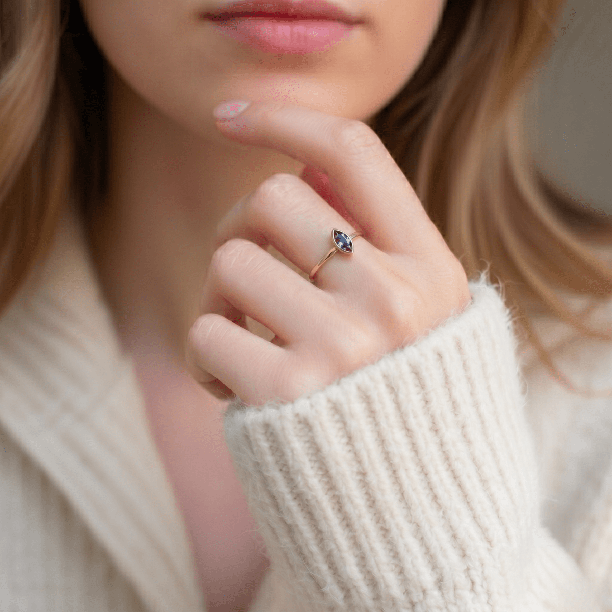 June's Birthstone Ring Nerissa - SOVATS