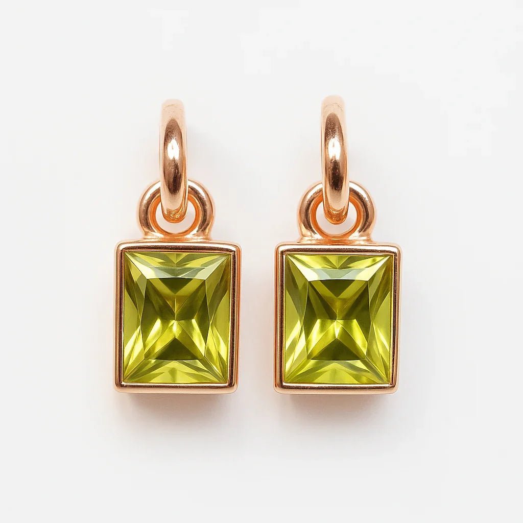 Lemon Quartz Earrings Richa - SOVATS
