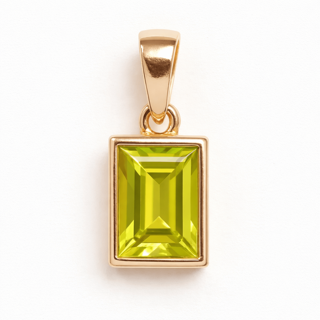 Lemon Quartz Gold Pendant Richa - SOVATS