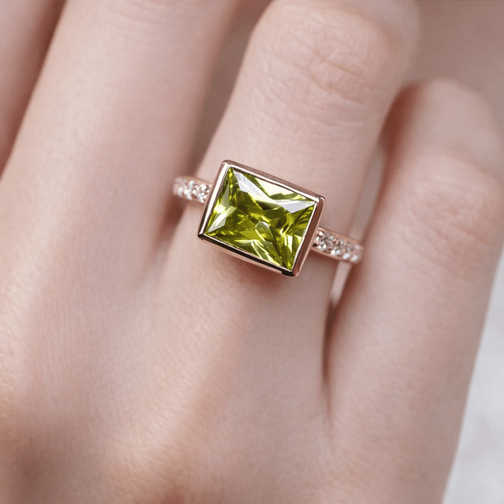 Lemon Quartz Gold Ring Richa - SOVATS