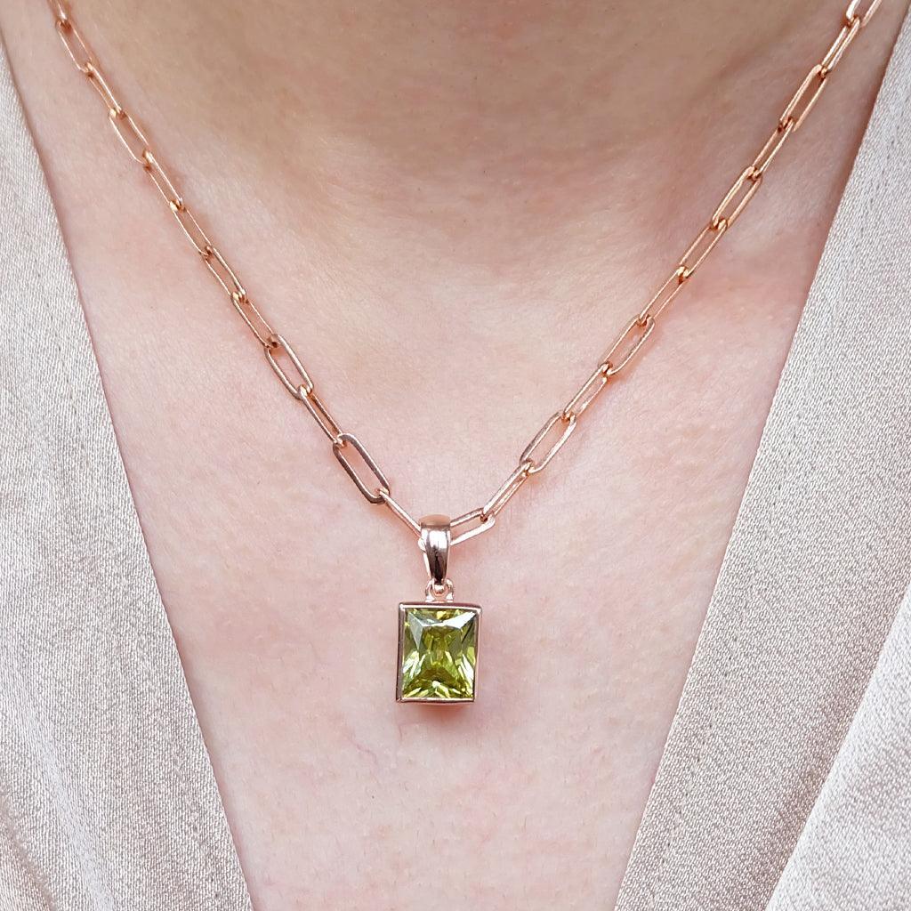 Lemon Quartz Pendant Richa - SOVATS