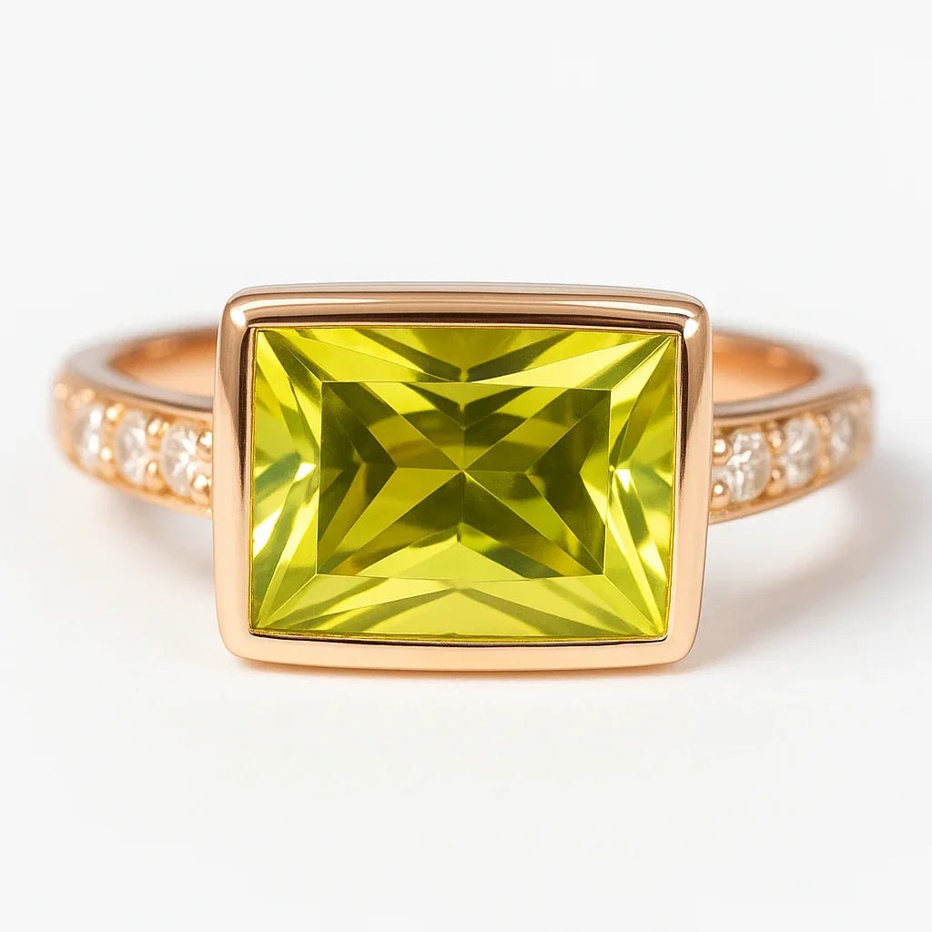 Lemon Quartz Ring Richa - SOVATS