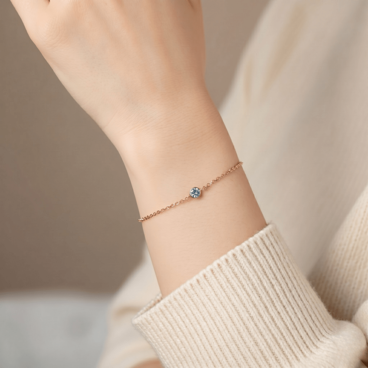 March's Birthstone Bracelet Melora - SOVATS