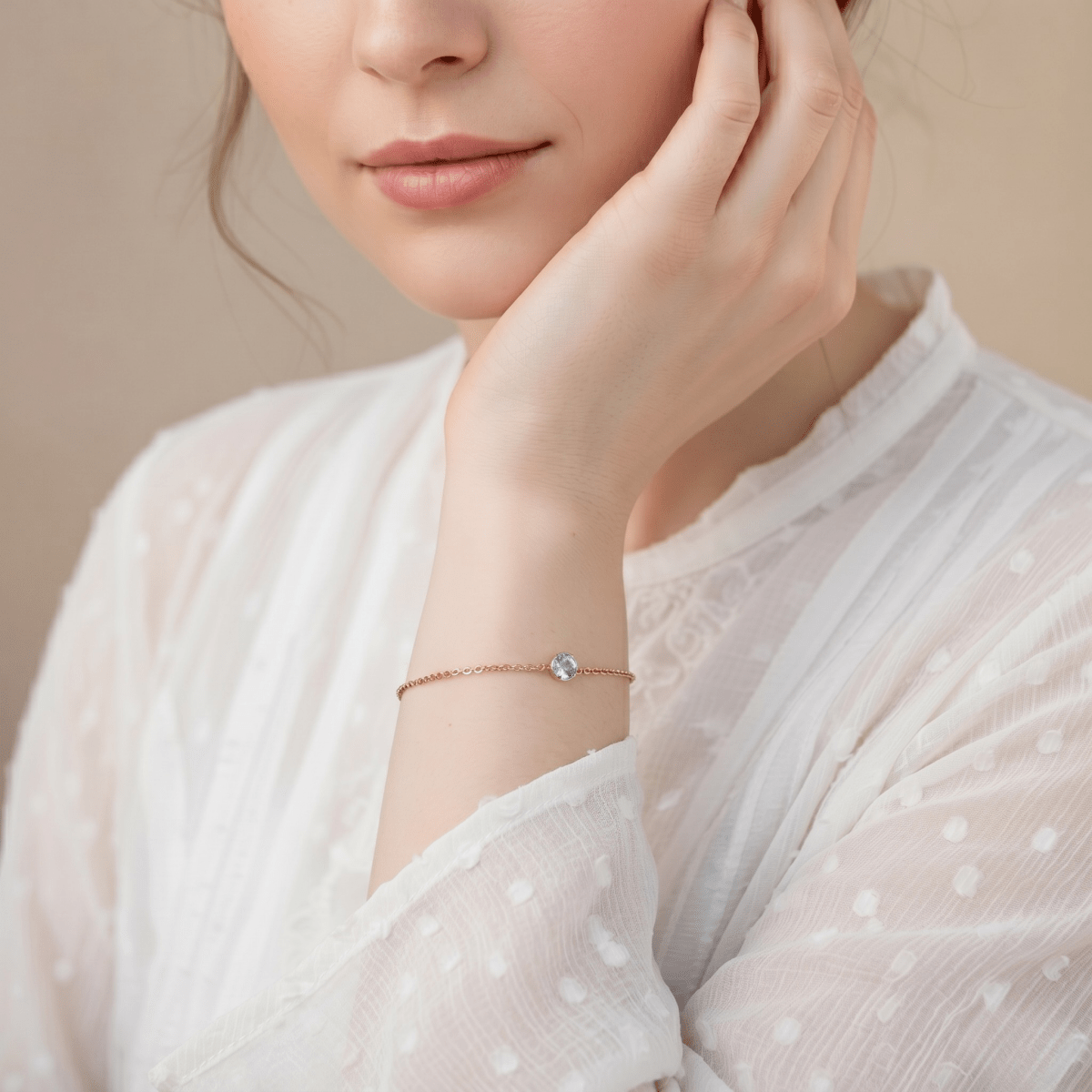 March's Birthstone Bracelet Melora - SOVATS