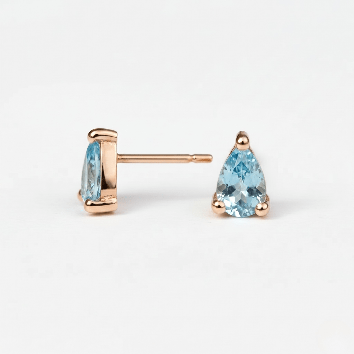 March's Birthstone Earrings Addie - SOVATS