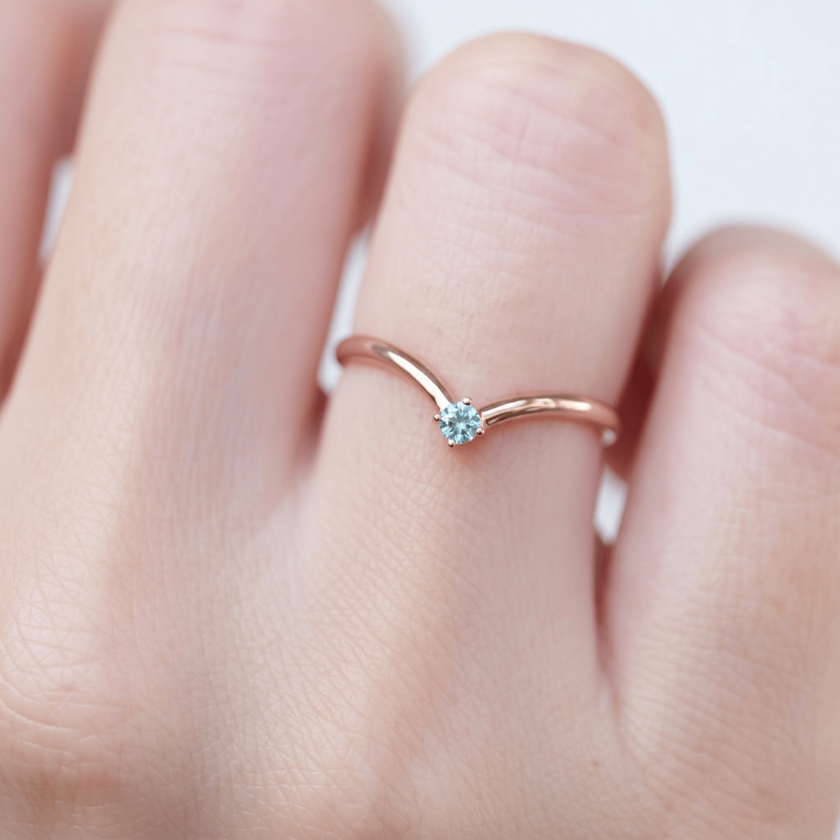 March's Birthstone Ring Beluna - SOVATS