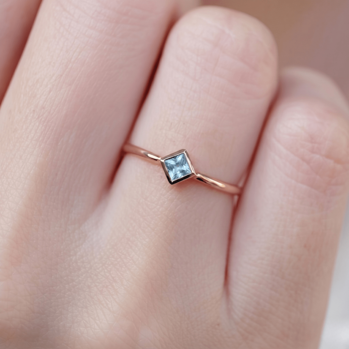 March's Birthstone Ring Gigi - SOVATS