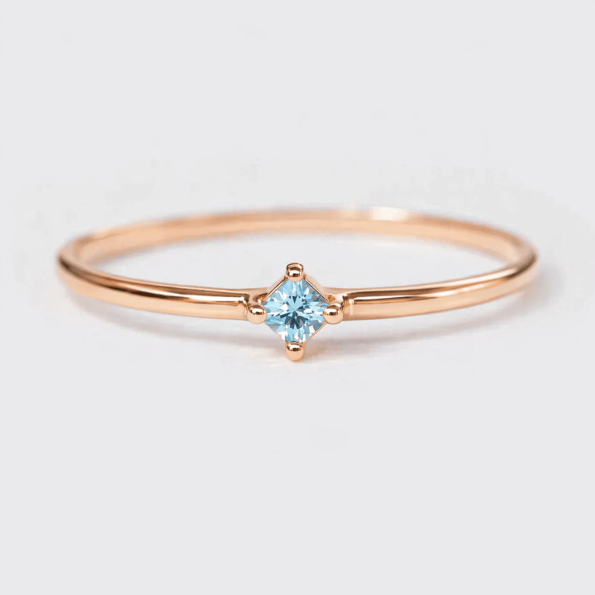 March's Birthstone Ring Leona - SOVATS