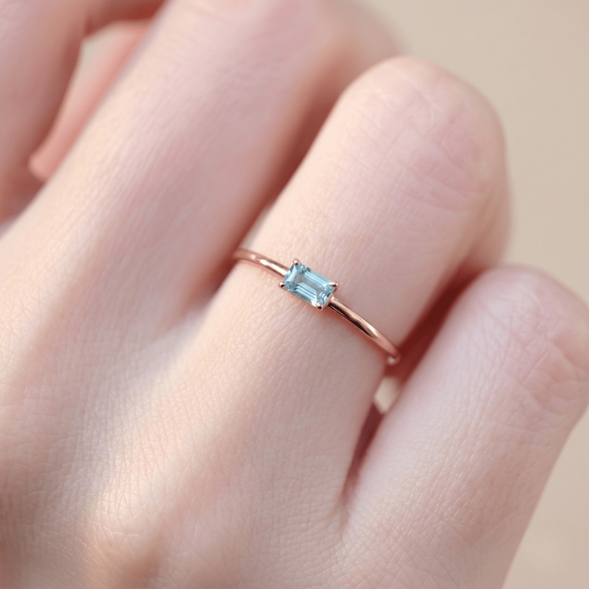 March's Birthstone Ring Luana - SOVATS
