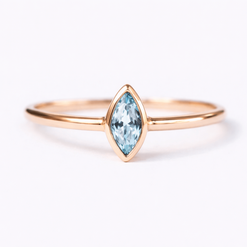 March's Birthstone Ring Nerissa - SOVATS