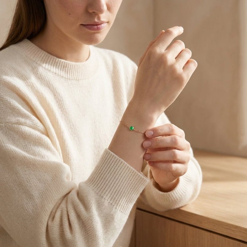 May's Birthstone Bracelet Melora - SOVATS