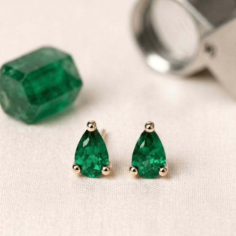 May's Birthstone Earrings Addie - SOVATS