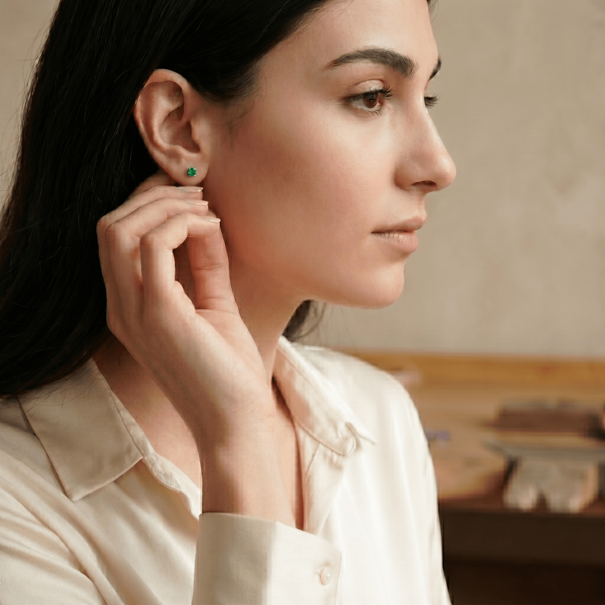 May's Birthstone Earrings Sanaz - SOVATS