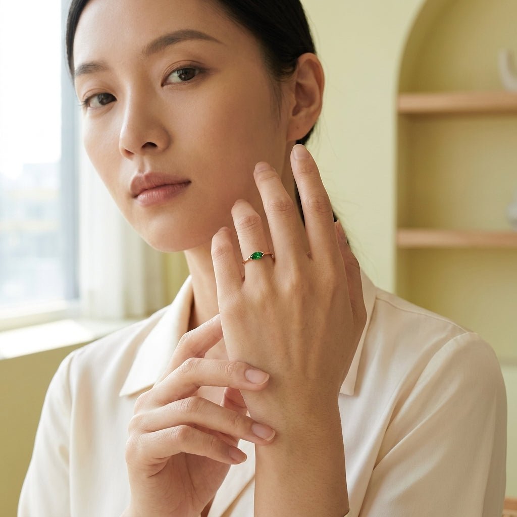 May's Birthstone Ring Cecilia - SOVATS