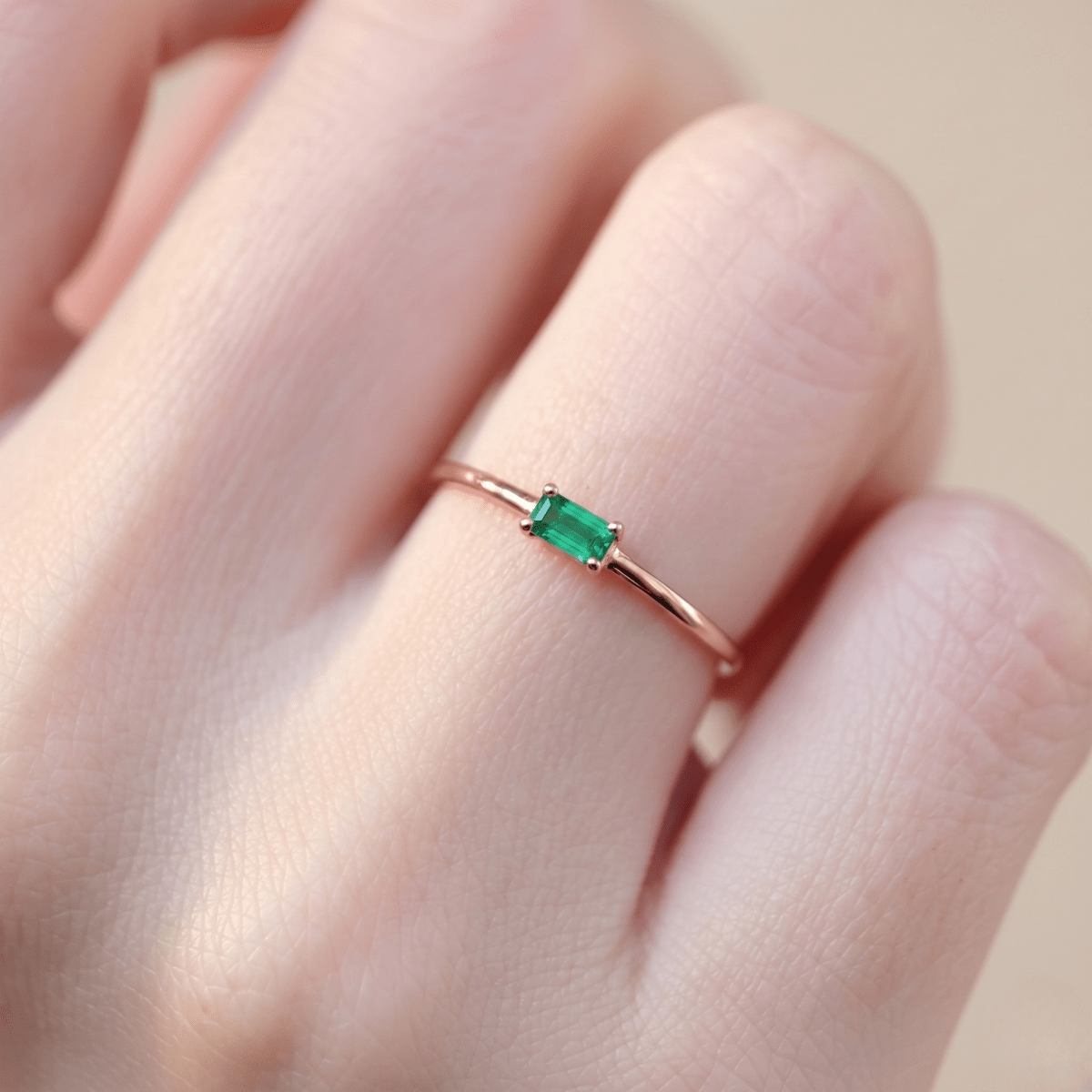 May's Birthstone Ring Luana - SOVATS