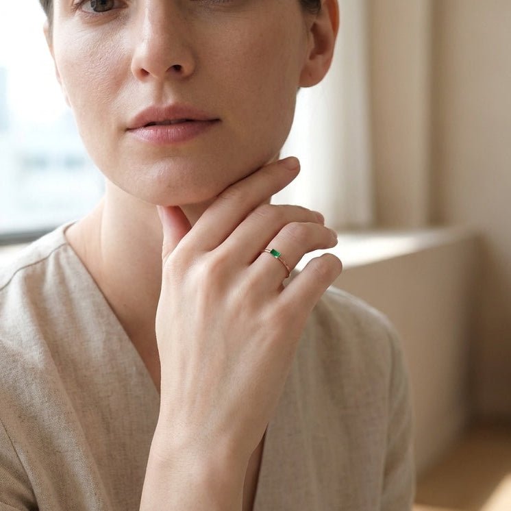 May's Birthstone Ring Luana - SOVATS