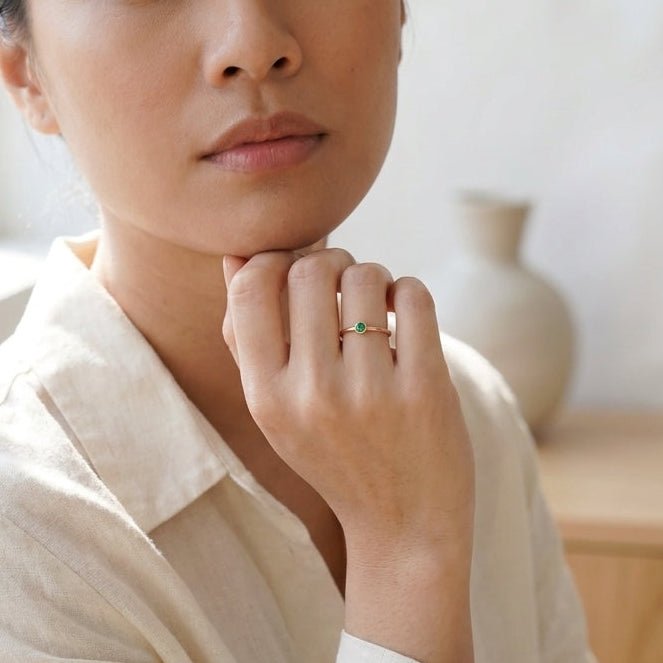 May's Birthstone Ring Moira - SOVATS