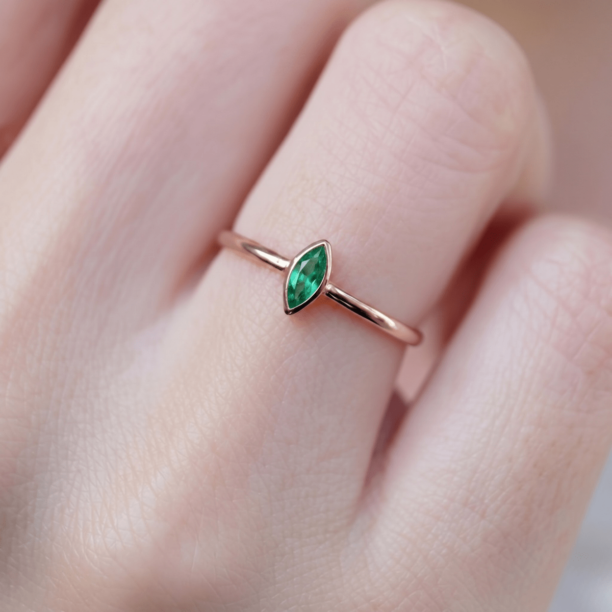 May's Birthstone Ring Nerissa - SOVATS
