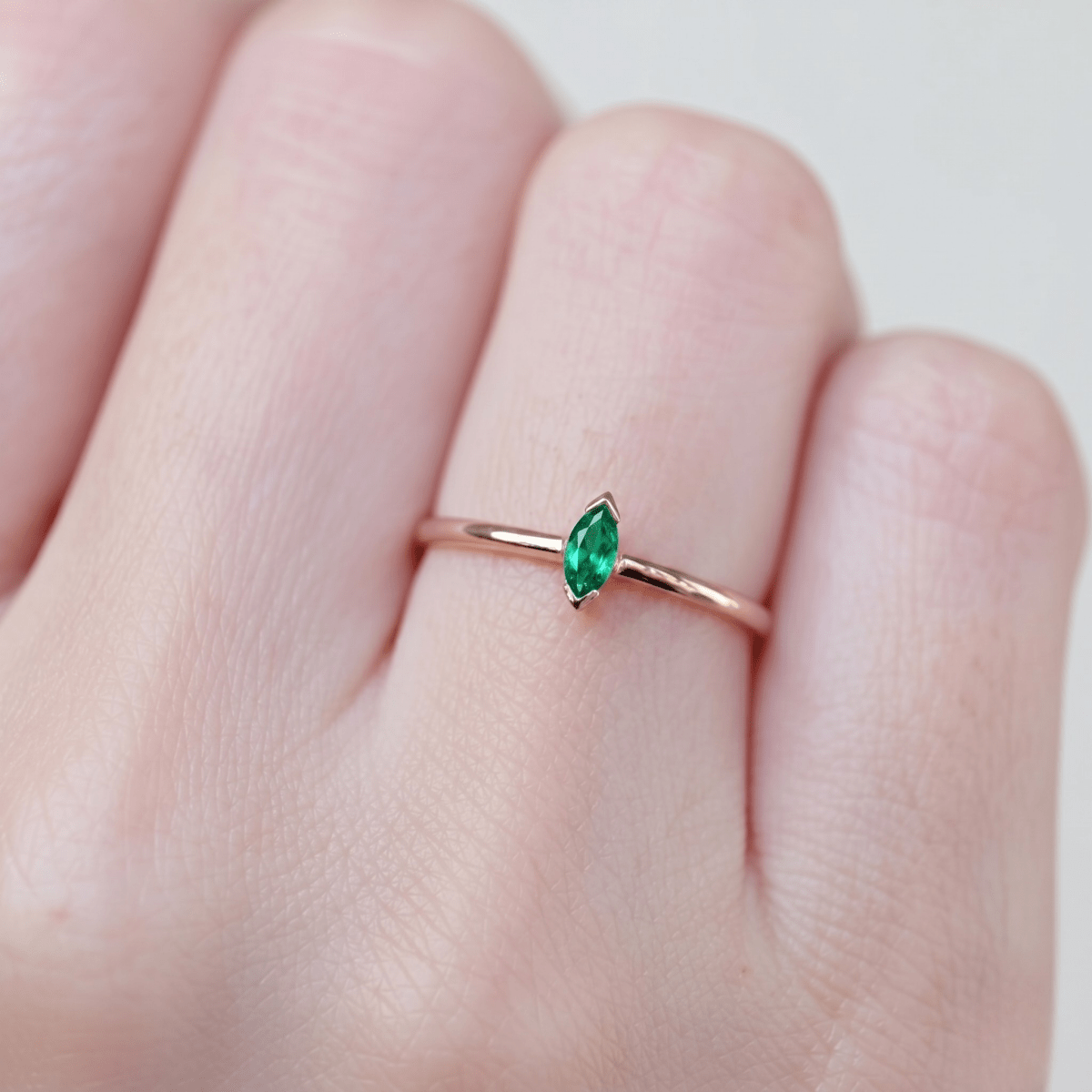 May's Birthstone Ring Sana - SOVATS