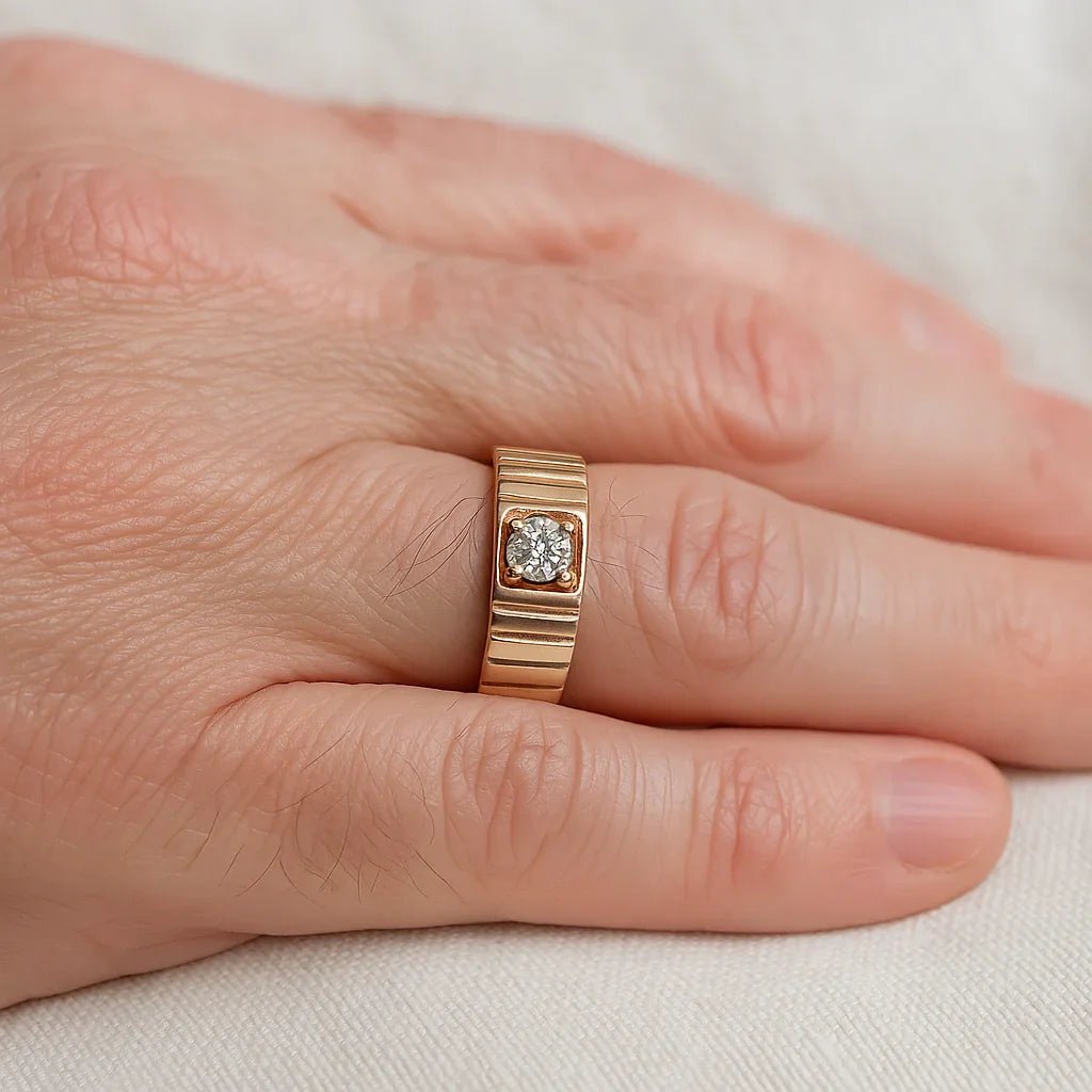 Men's Diamond Ring Alador - SOVATS