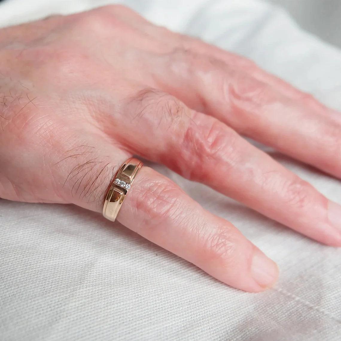 Men's Diamond Ring Amon - SOVATS