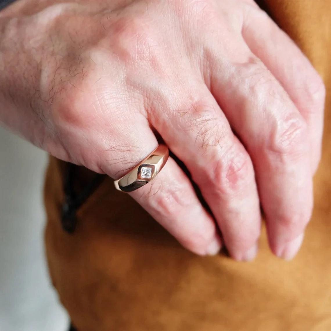 Men's Diamond Ring Augustus - SOVATS