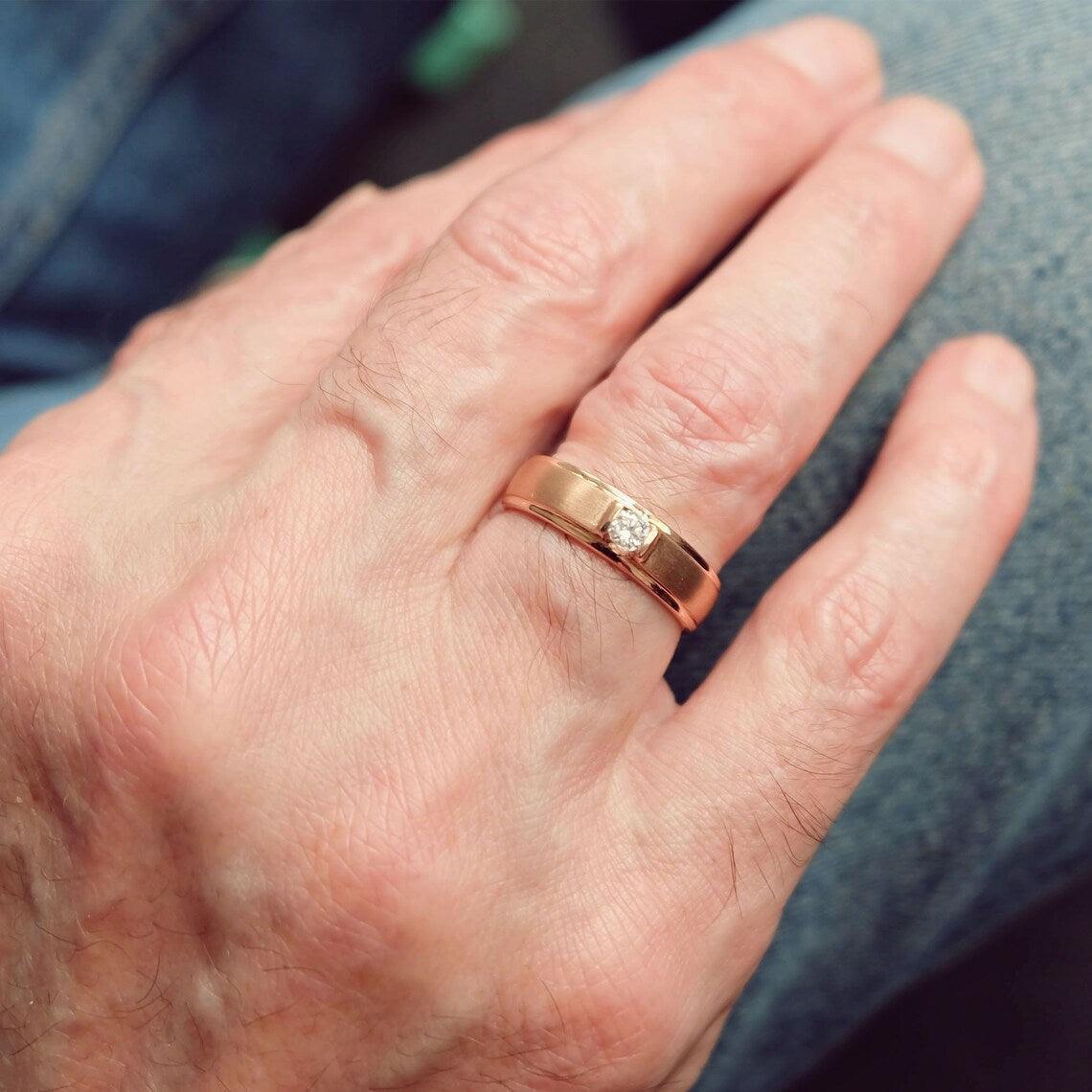 Men's Diamond Ring Darius - SOVATS